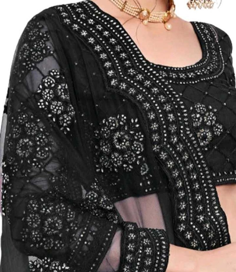 NET LEHNGA AND CHOLI WITH DUPATTA 🎉
