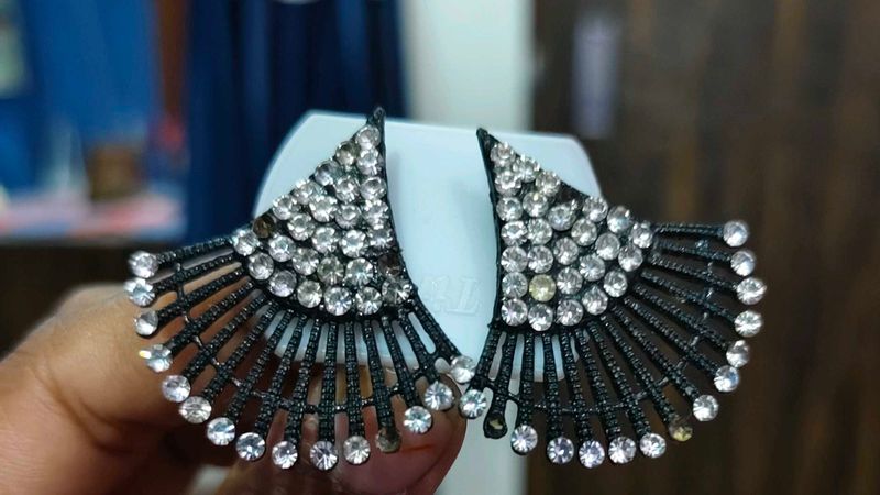 Statement Fan Earrings
