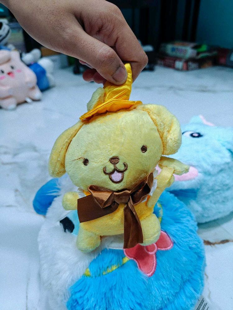 Pompompurin Plush Bag charm with Wizard Hat
