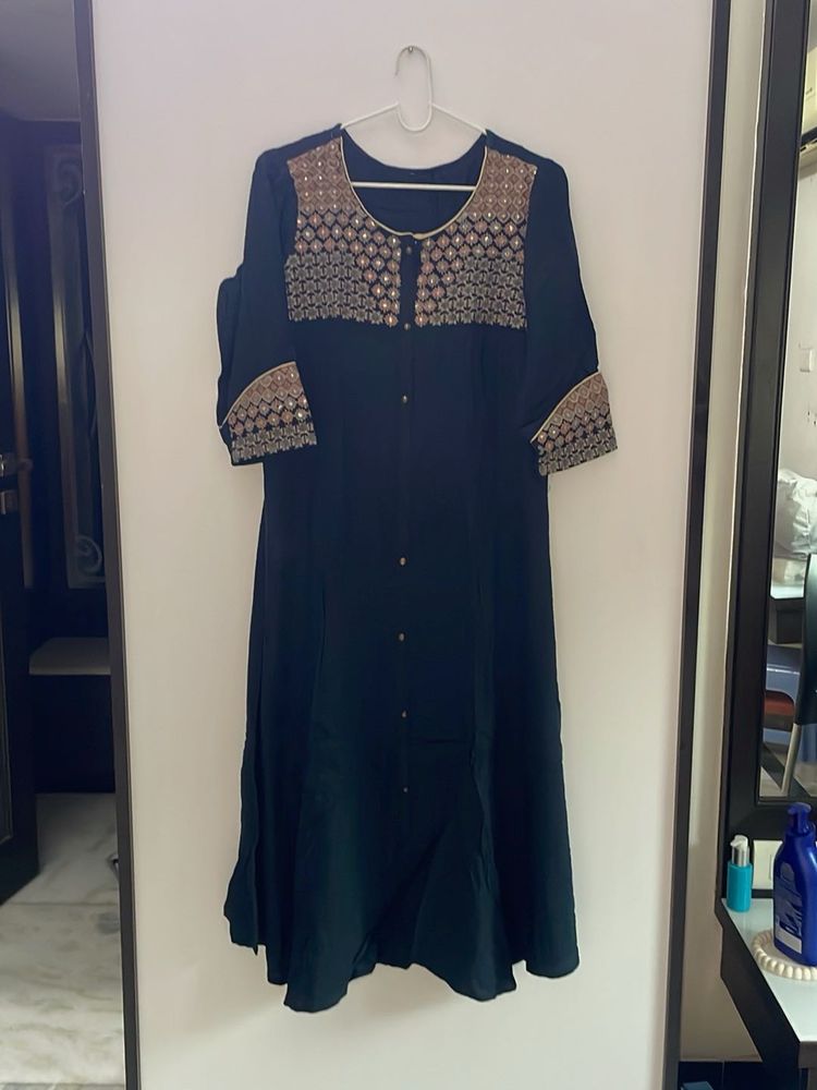 Embellished Blue Kurti