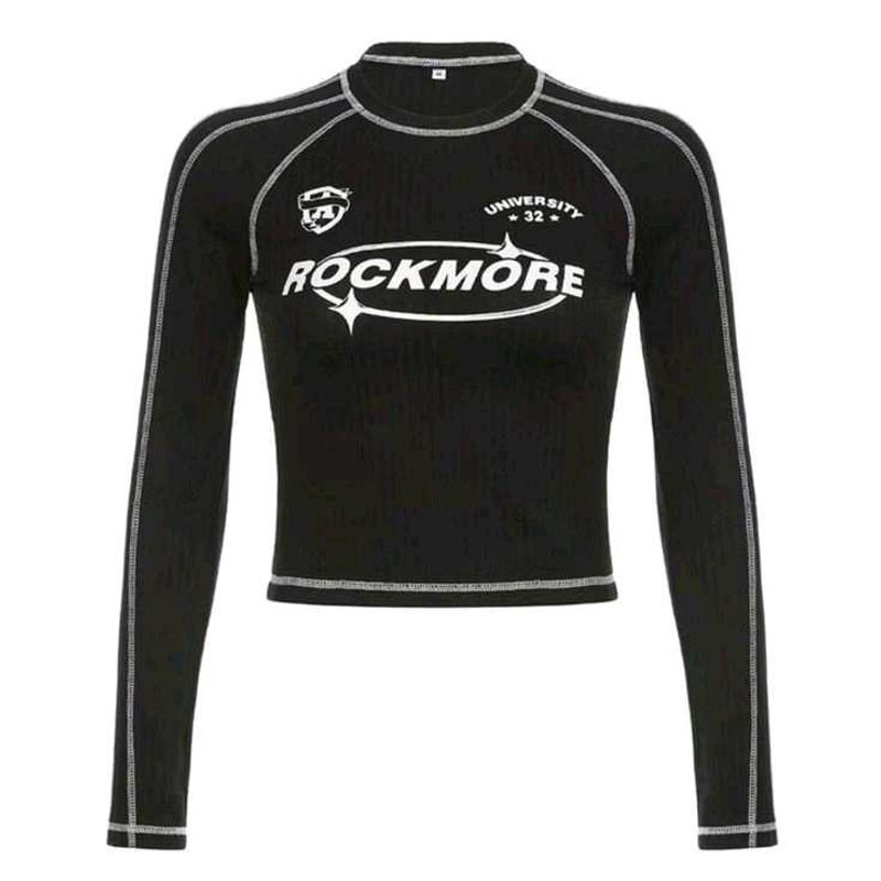 Rockmore Long Sleeve Crop Top