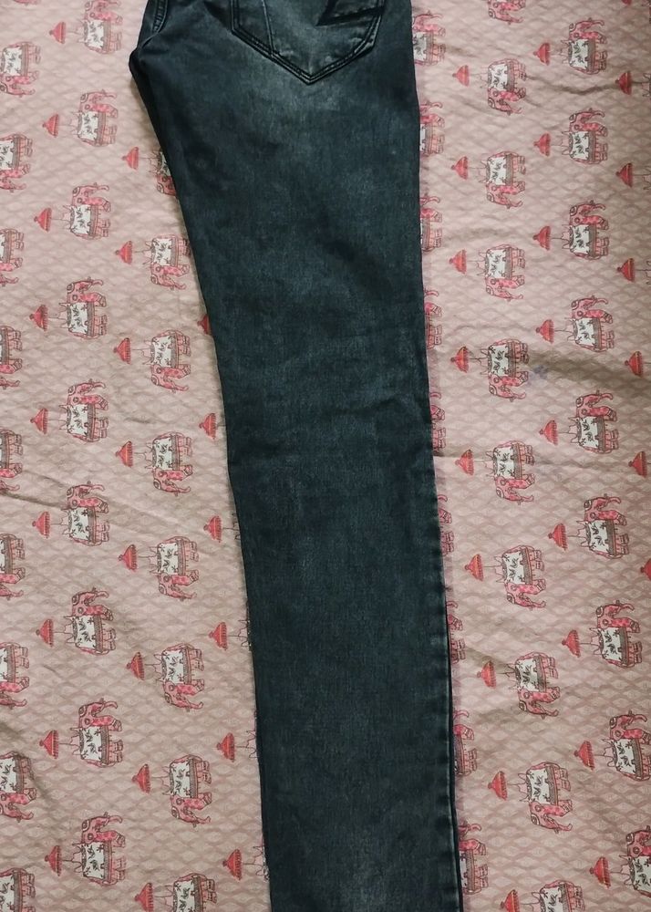 Grey ,Waist Size -28,used (2-3 Times)