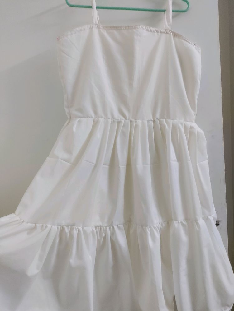 One Piece Dress Your White Colour