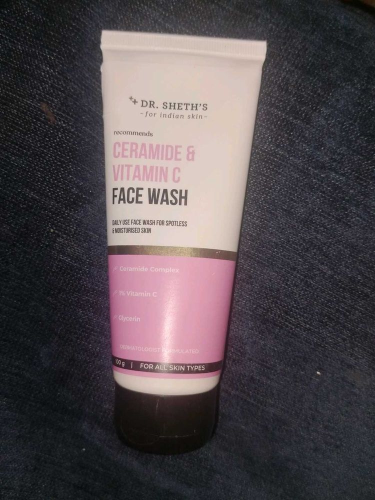 Dr. Sheth&#39;s Ceramide &amp; Vitamin C Face Wash