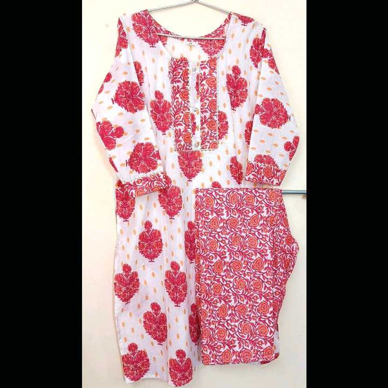 Pink Color kurta With Pant Size Xl