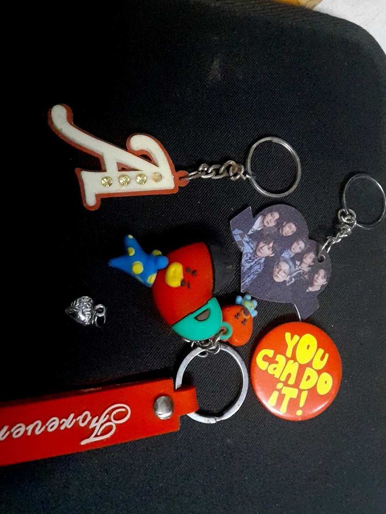 Assorted Keychains - Fun Designs!