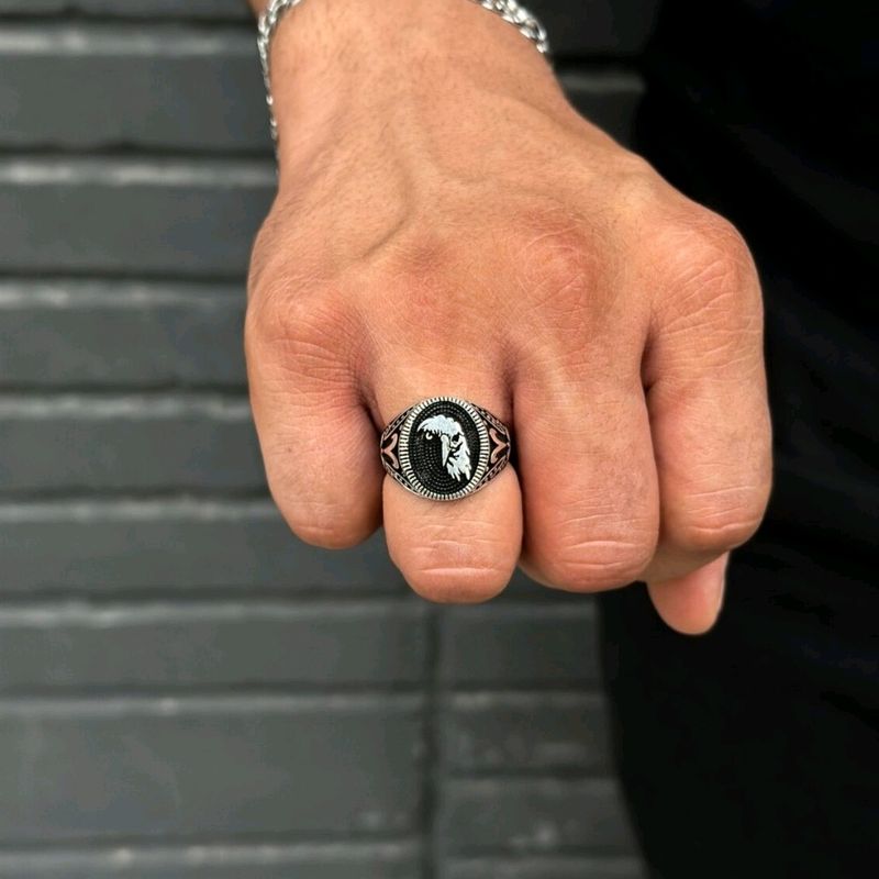 Men&#39;s 935 Silver Ring