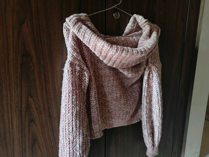 Cozy Knit Off-Shoulder And Sweater