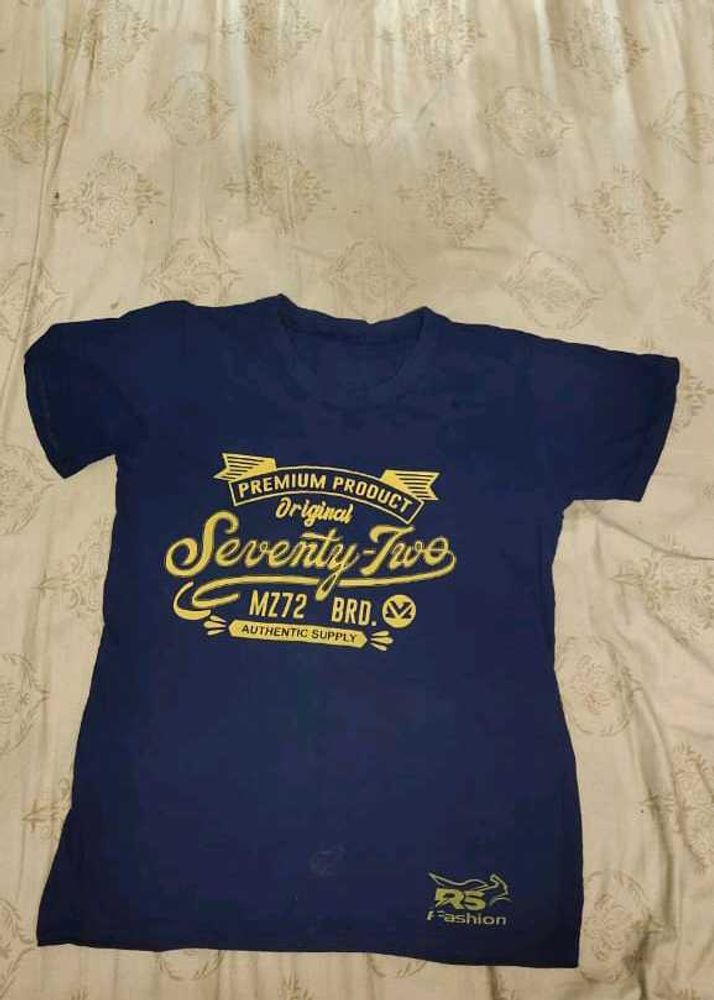 Navy Graphic T-Shirt