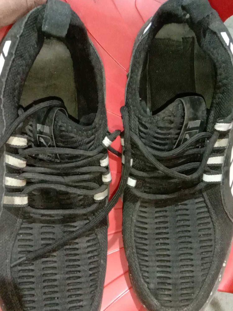 Puma Black Running Shoes