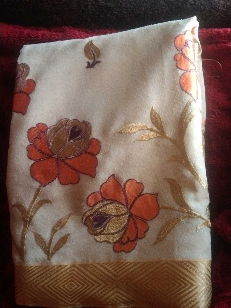 Floral Embroidered Dupatta
