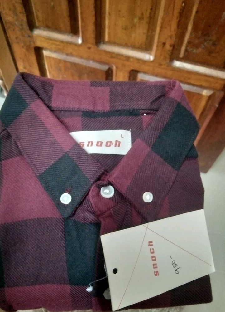 Snouch Checked Casual Shirt