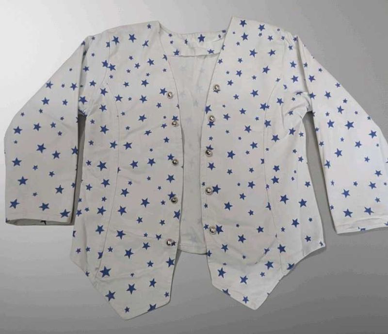 Star Print Jacket