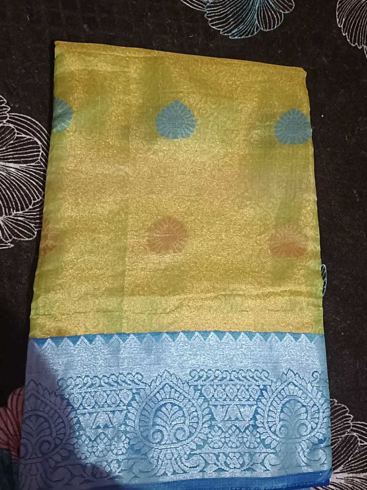 Elegant Yellow Saree