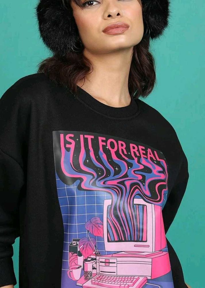 Retro Graphic Sweatshirt