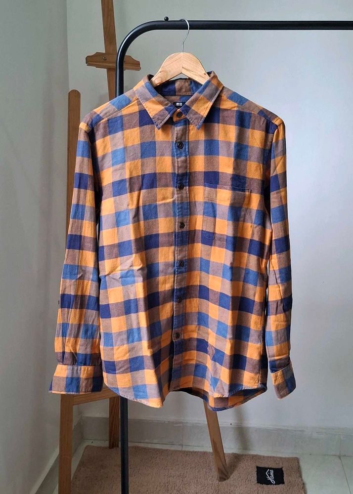 UNIQLO Checkered Flannel Shirt