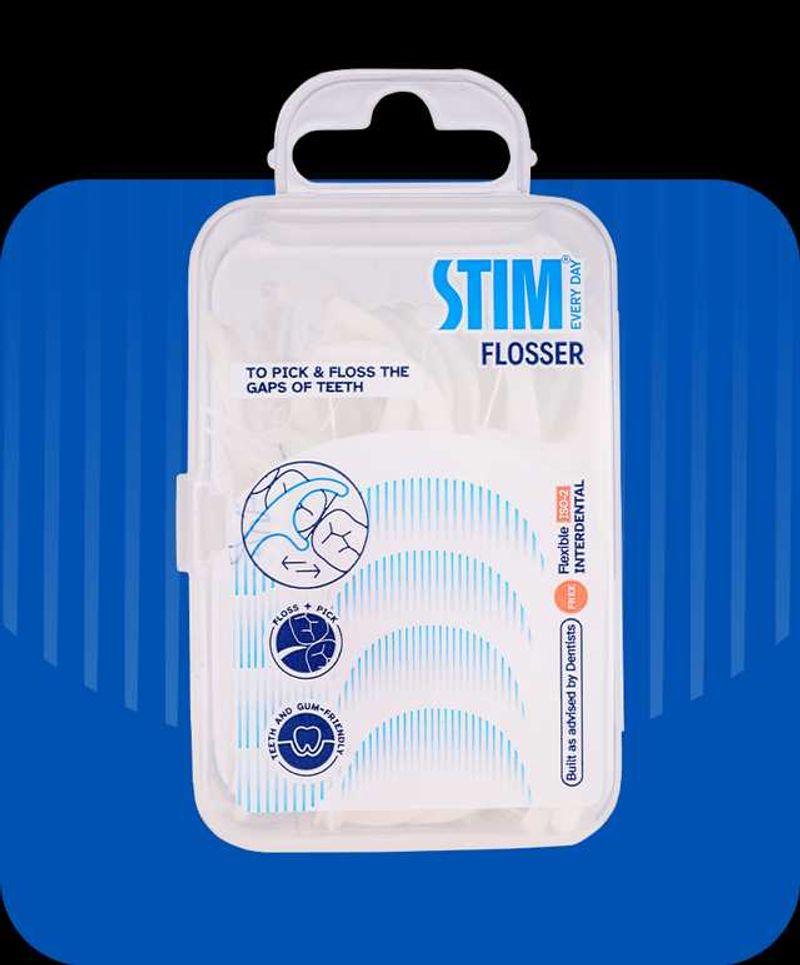 STIM Everyday Flosser - Pick and Floss