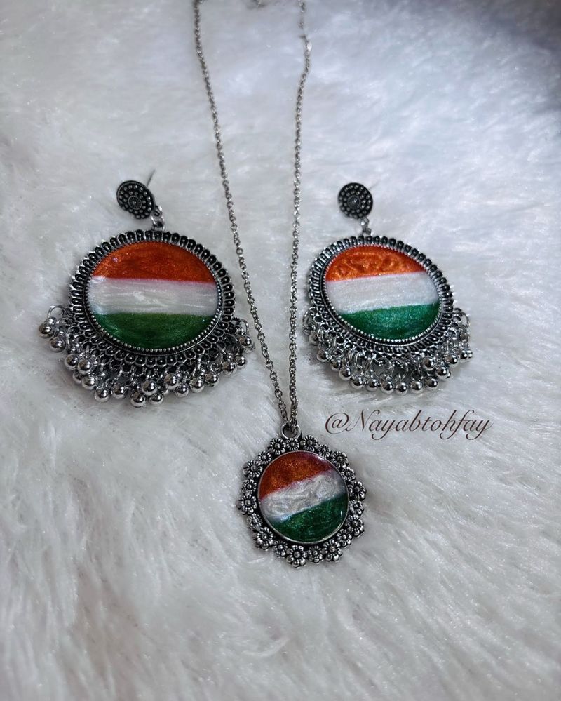 Tricolor Jewelry Set