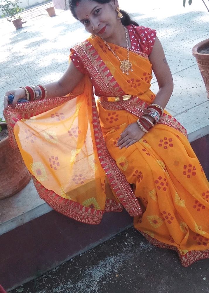 Haldi Festival Saree ♥️😍