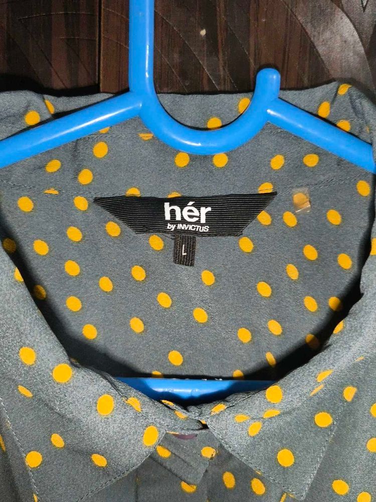 Her by Invictus Polka Dot Shirt