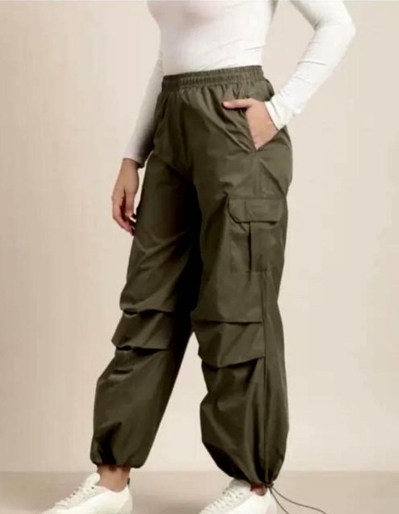 Olive Green Cargo Pants