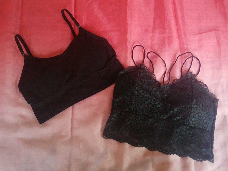 Cute Padded Bralette Set