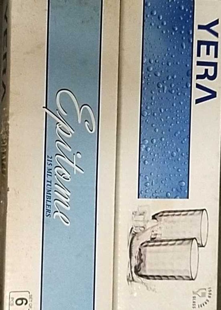 6 Pcs Glass.