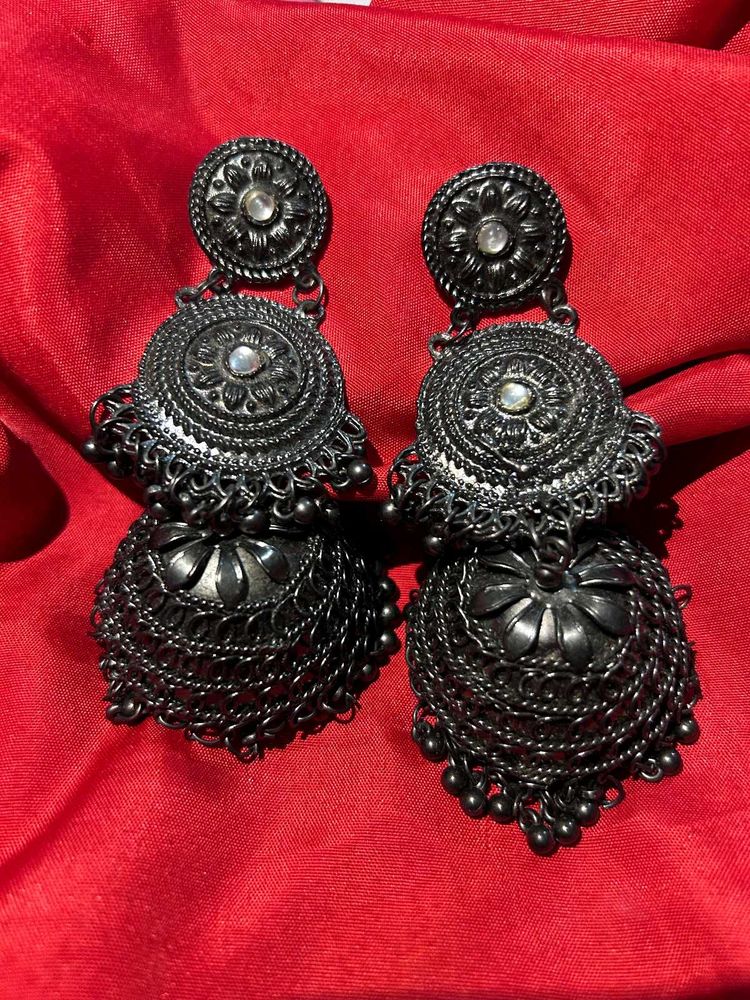 Statement Jhumka Earrings