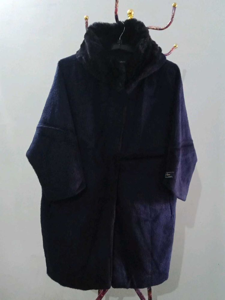 Stylish Navy Blue Coat