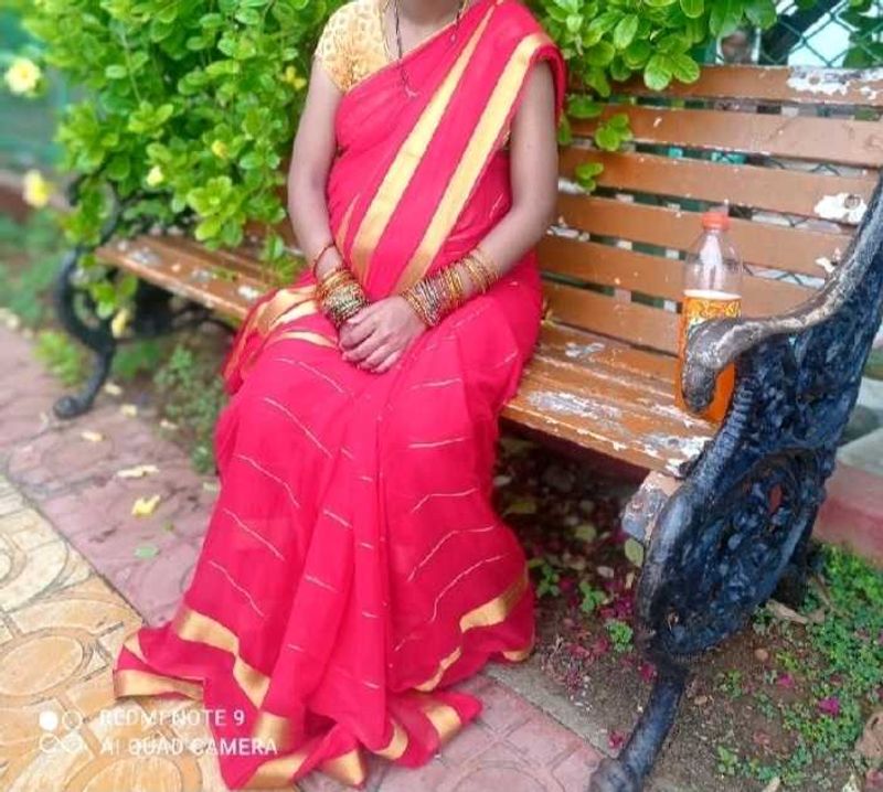 CLASSIC RED SAREE