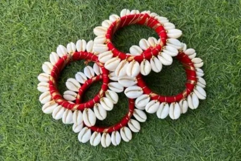 Red Kodi Bangles 4 Pic