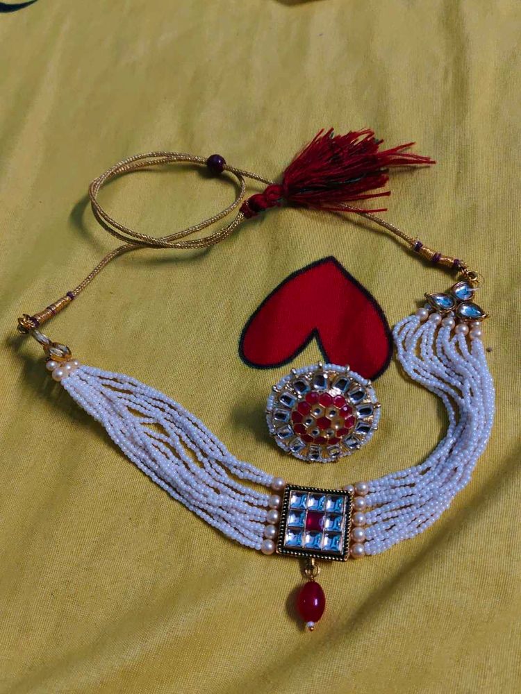Necklace With Ring