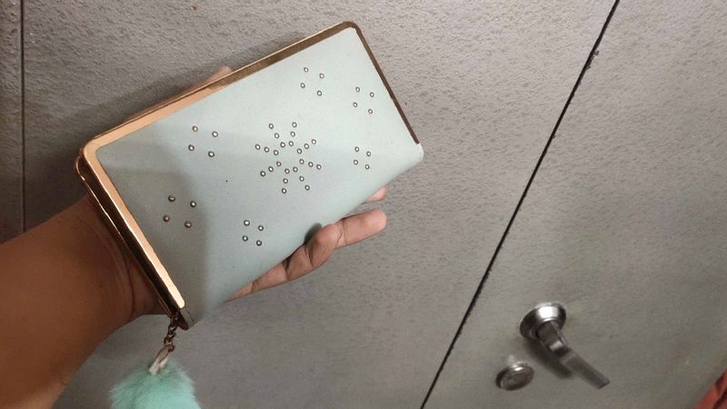 Cute Embellished Wallet