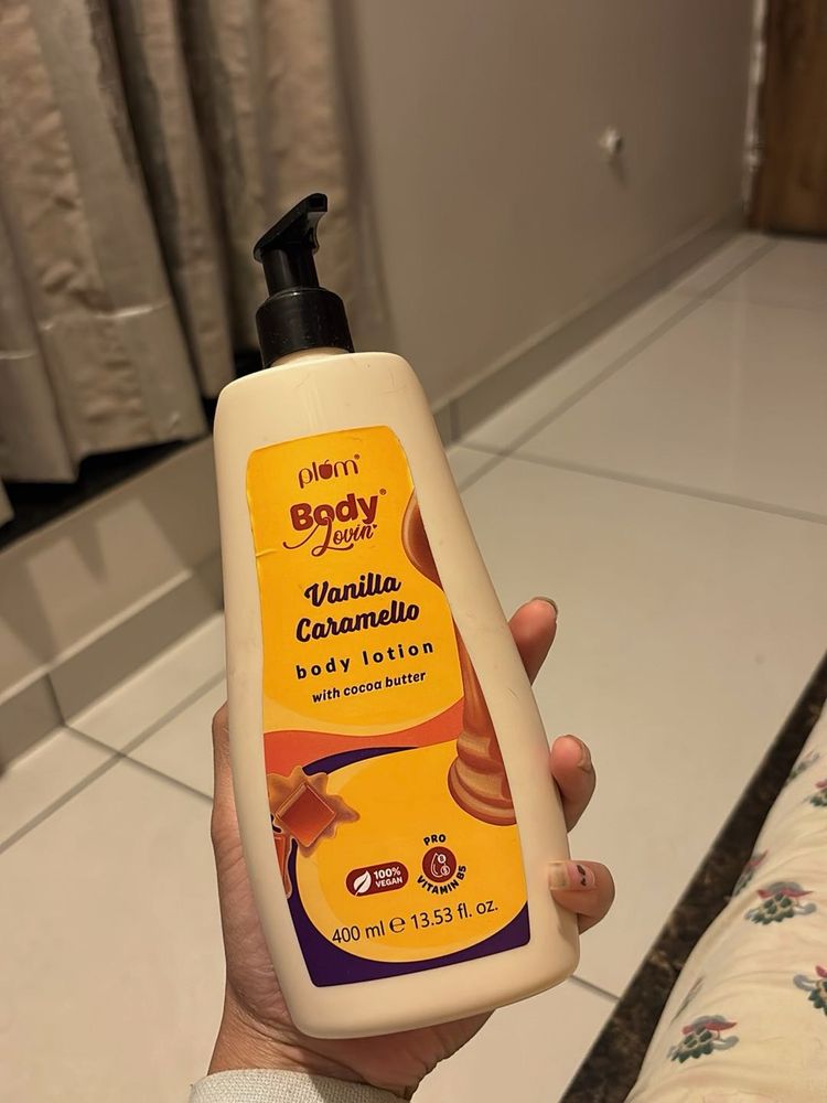 Plum BodyLovin Vanilla Caramello Lotion