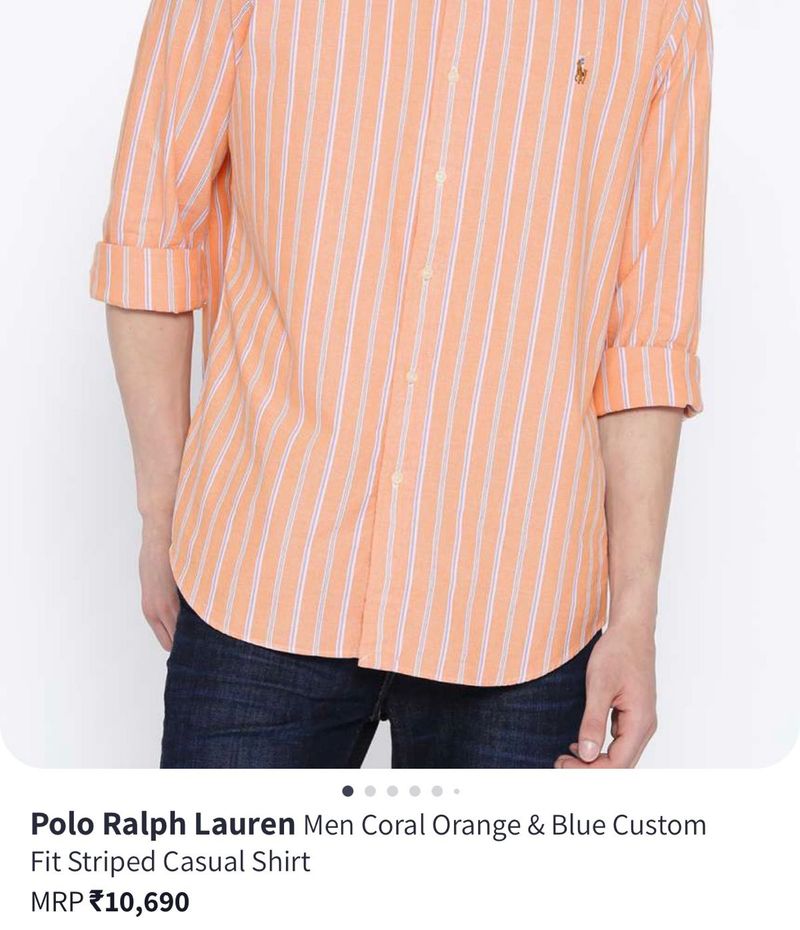 Ralph Lauren Old Money Coral Shirt