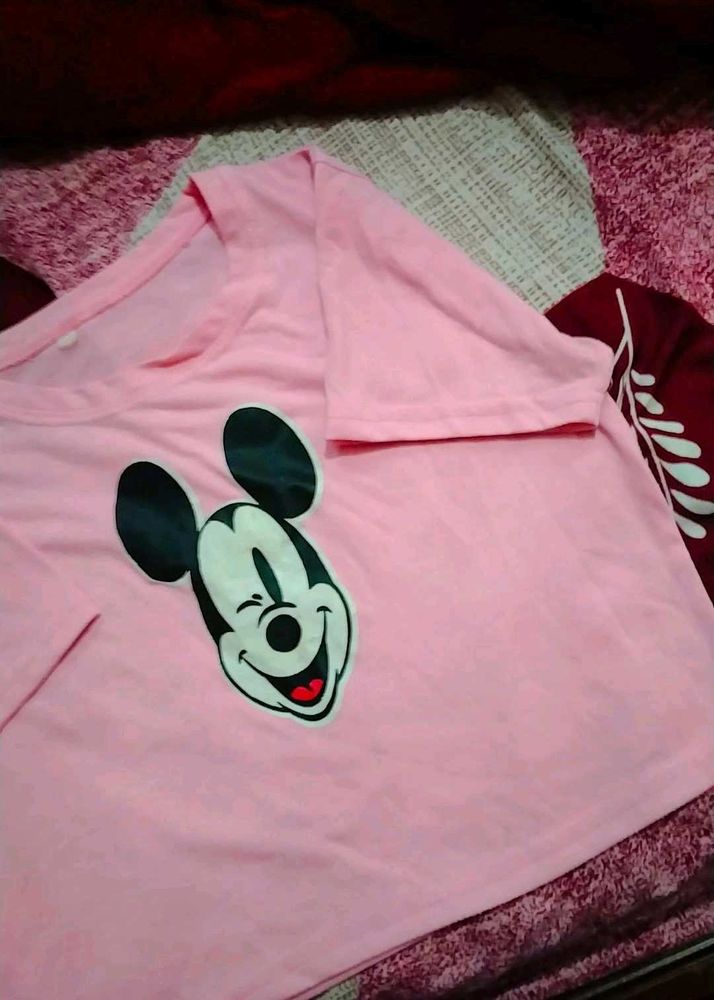 Pink Colour Top