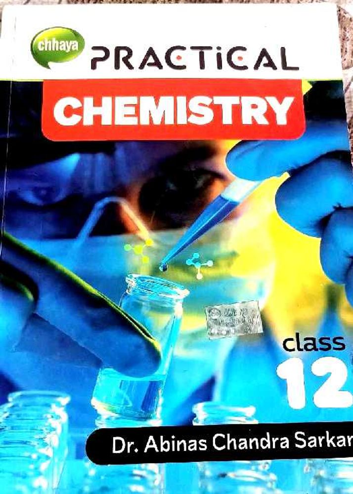 Class 12 Chhaya Chemistry Practical Book