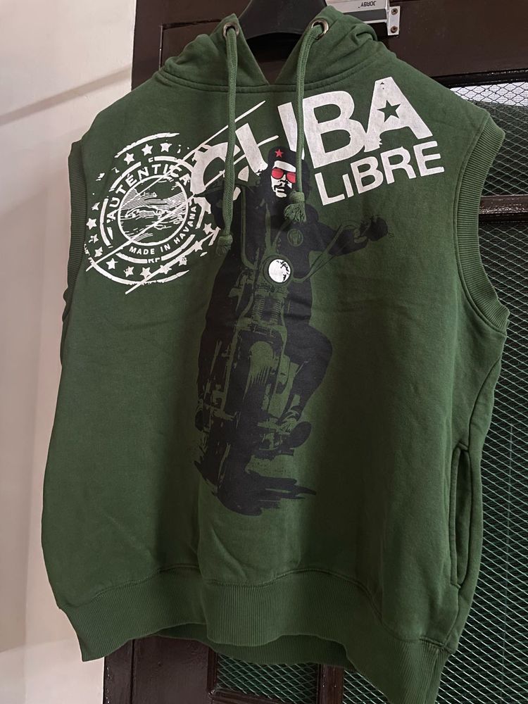 KOOK &amp; KEECH Sleeveless Hooded Sweatshirt