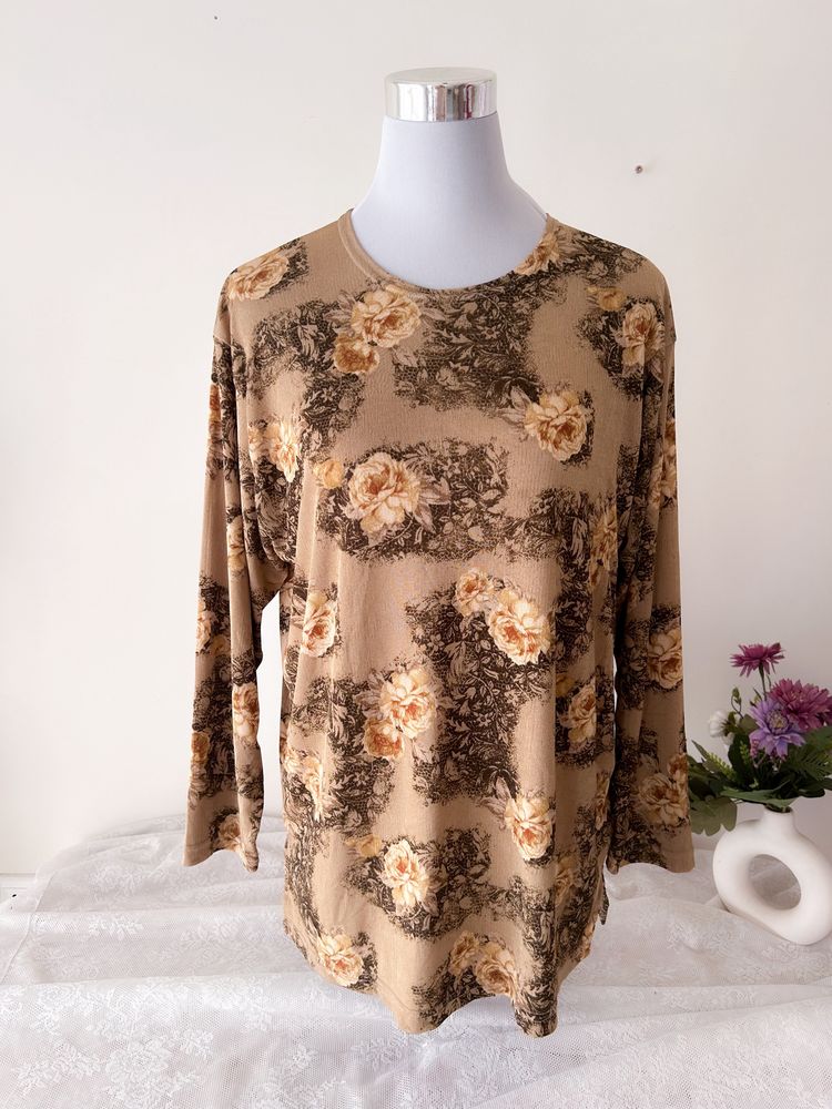 ROSE TAN TOP