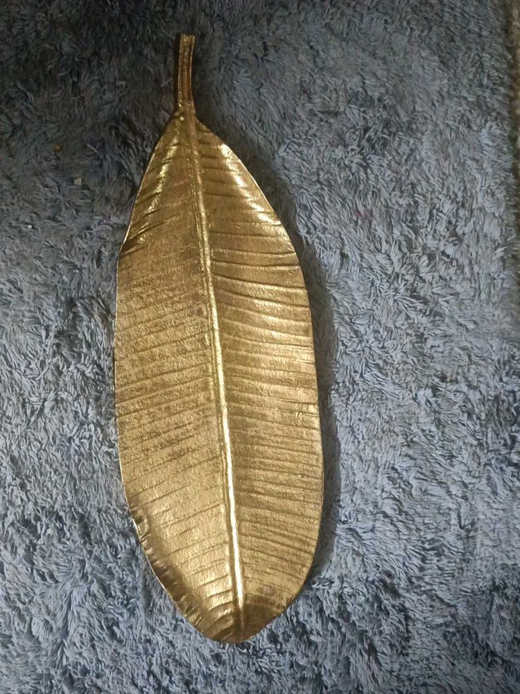 Gold Leaf Decorative Tray
