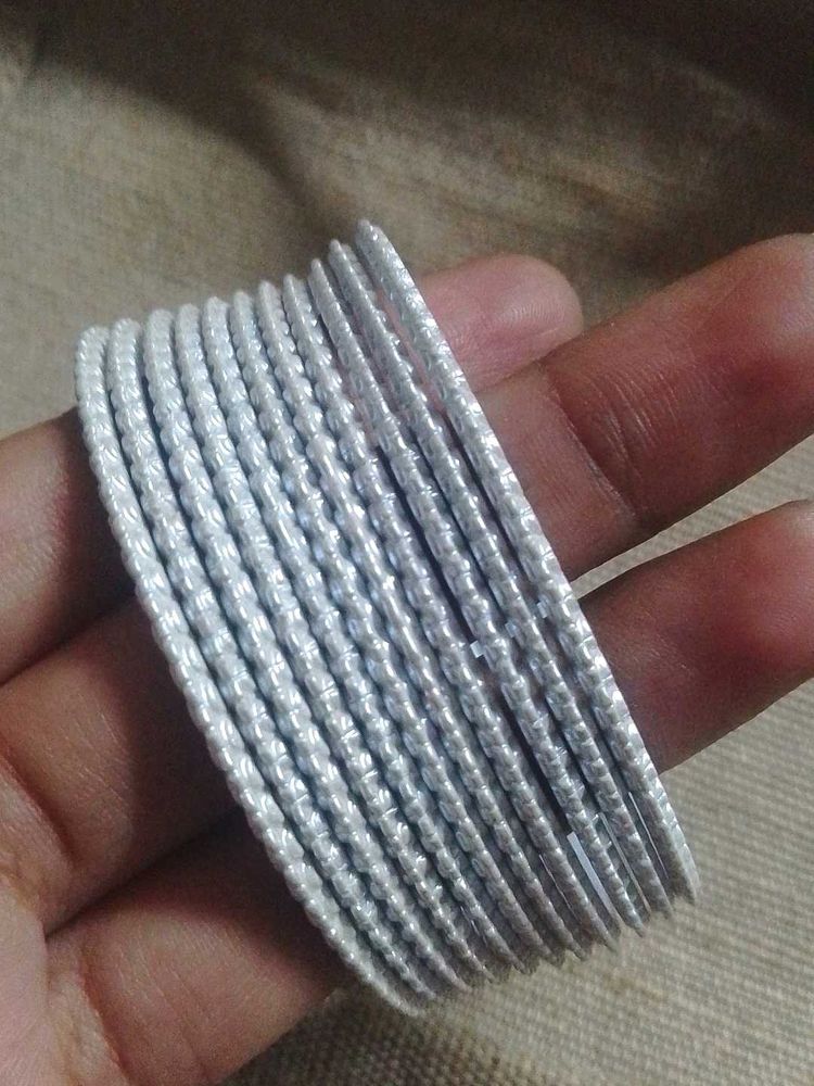 Silver Bangles Set