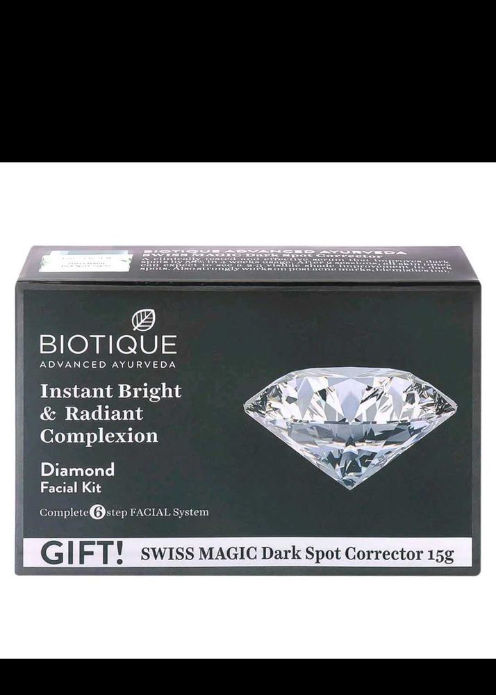 💎 Biotique Diamond Facial Kit – Spa Glow at Home!