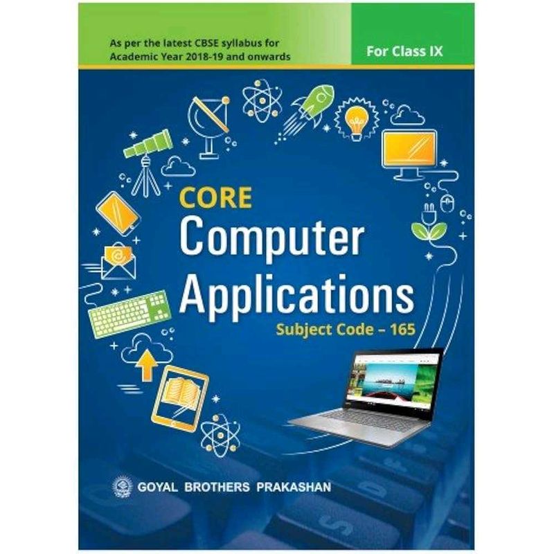 COMPUTER APPLICATION BOOK FOR CLASS 9TH