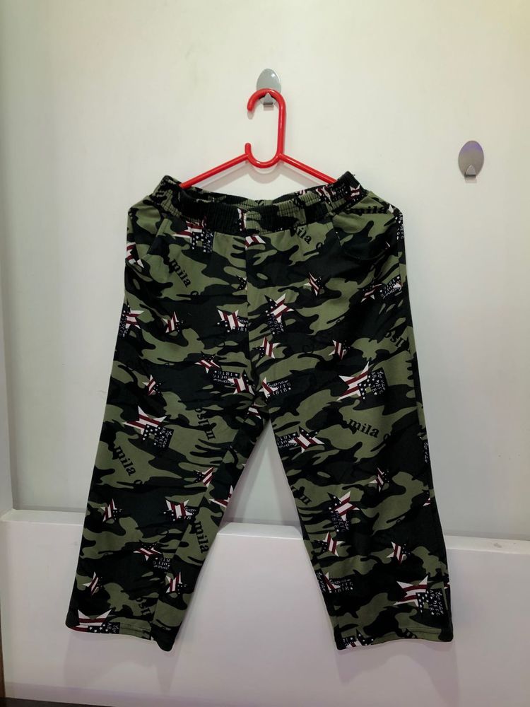 Camo Print Capri🪖