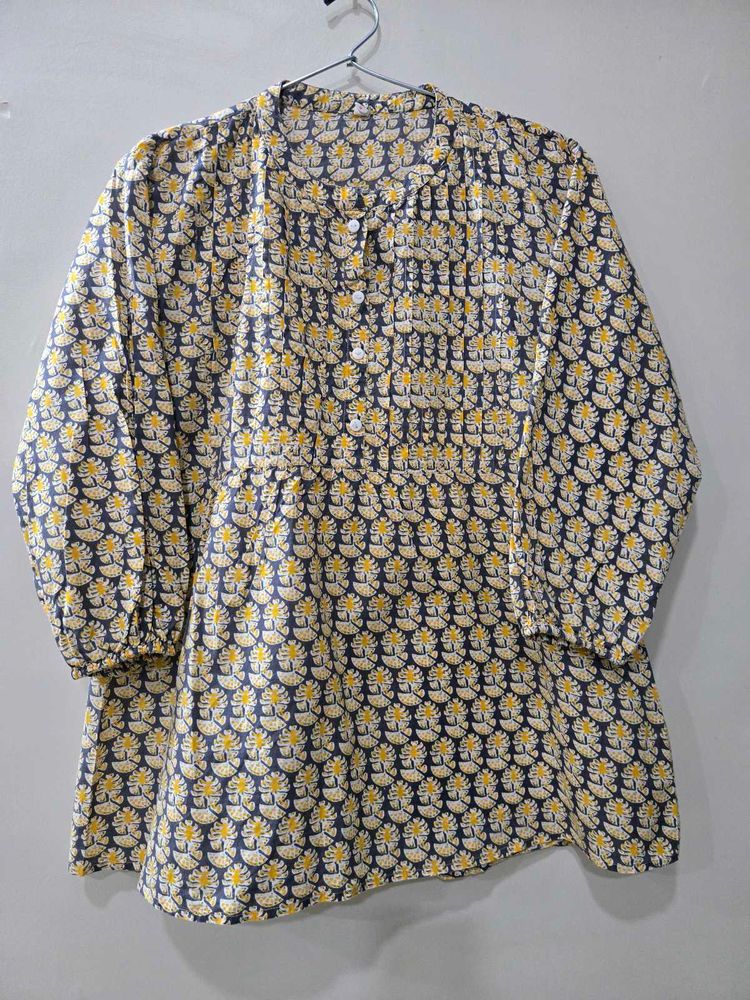 Pure Cotton Top/ Short Kurti