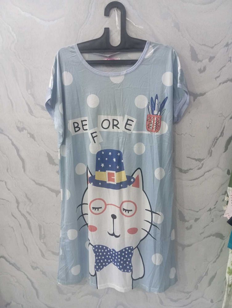 Cute Cartoon Cat Dress