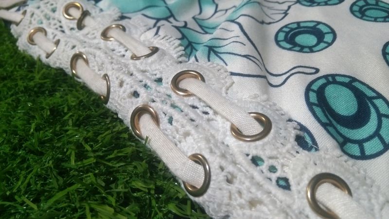 Crop Top With Lear Cutting Best Quality