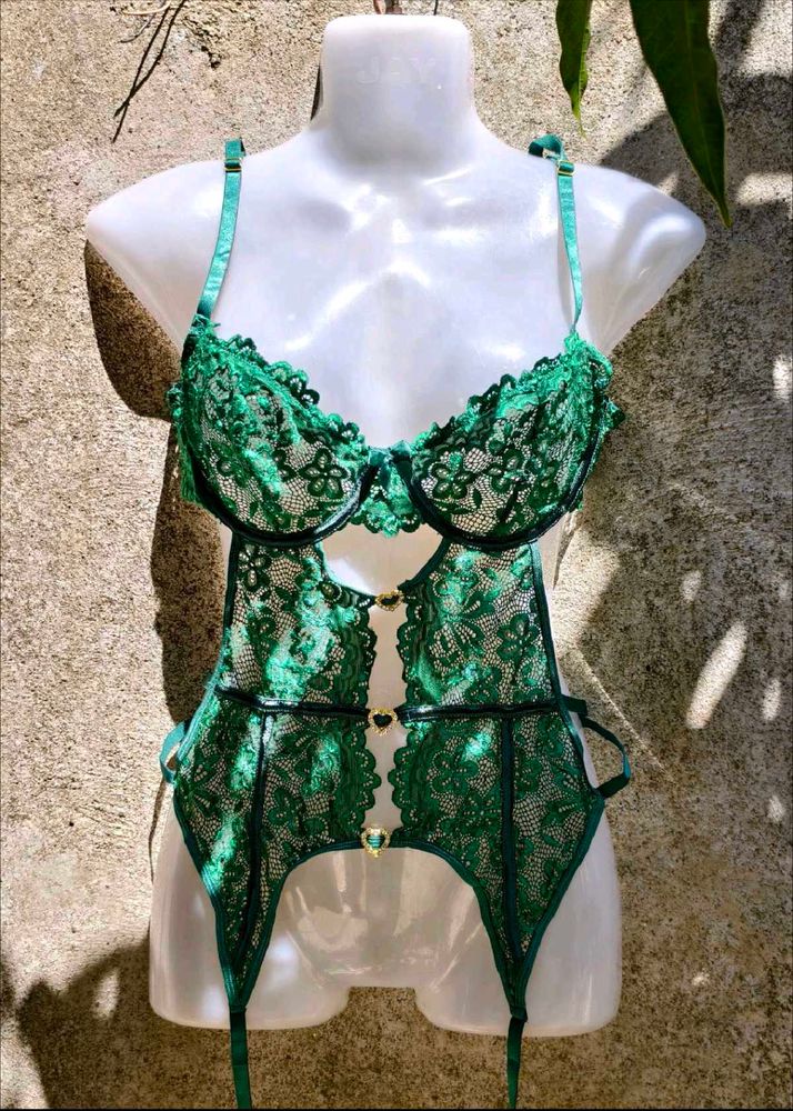Emerald Lace Bodysuit