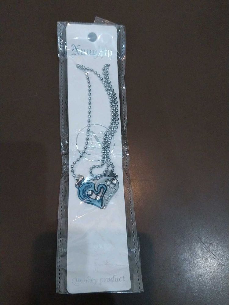 Heart Pendant Necklace Set