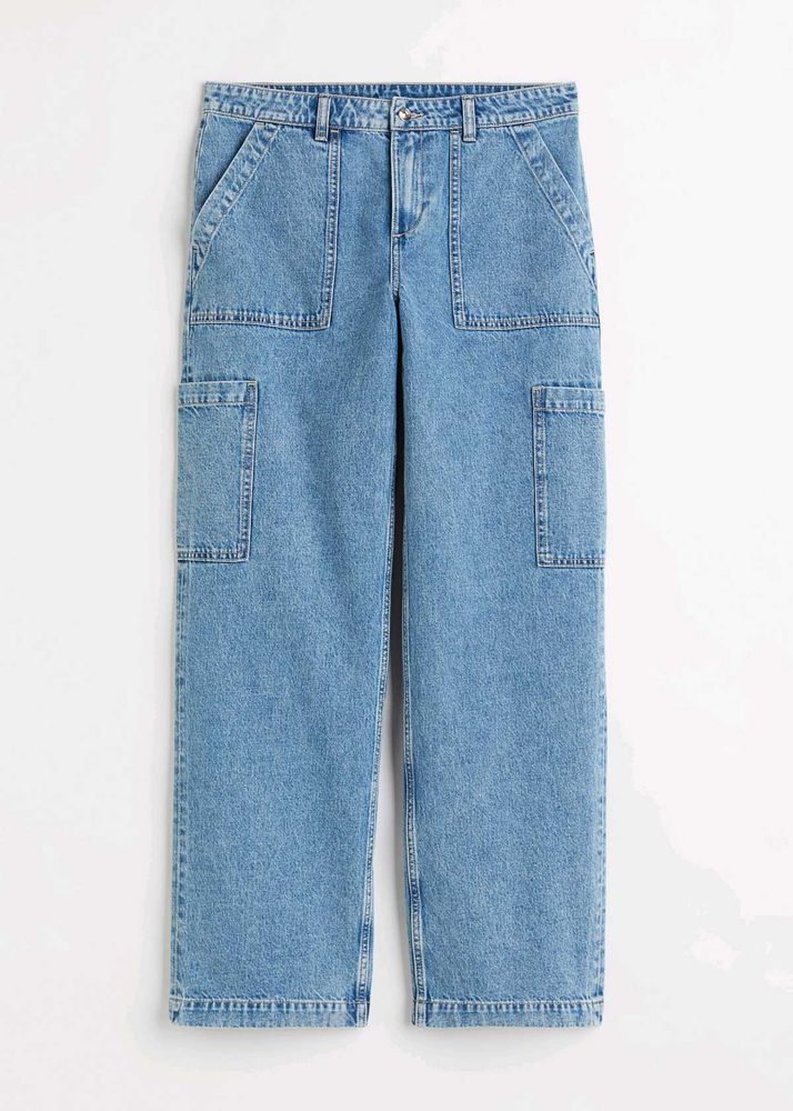 Cargo Denim Jeans